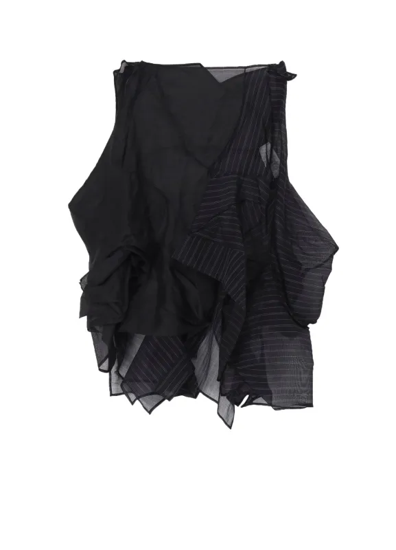 DARTS 3D SKIRT sold by Yohji Yamamoto