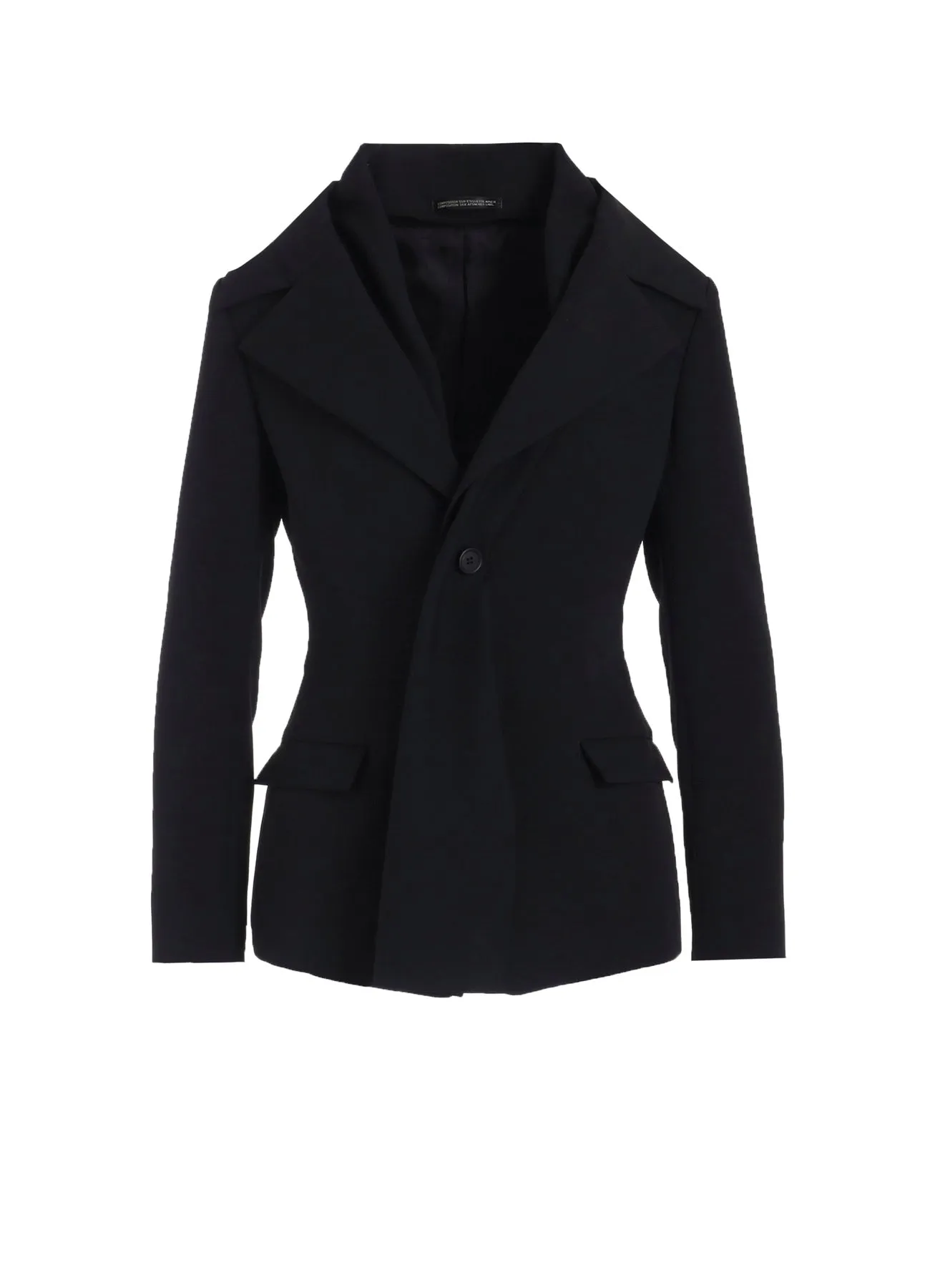 WOOL STOLE JACKET sold by Yohji Yamamoto
