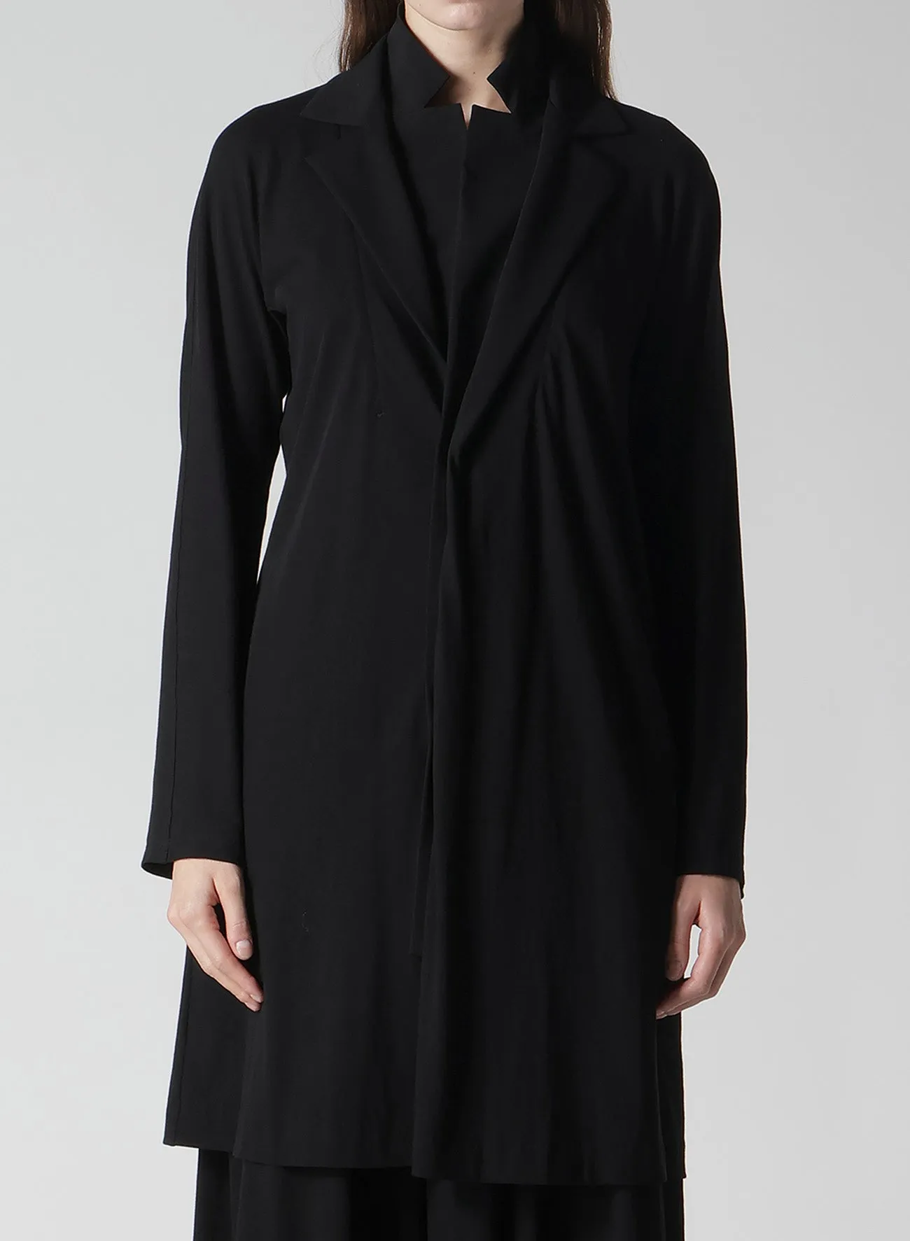 NOTCHED LAPEL JACKET sold by Yohji Yamamoto product image thumbnail 2