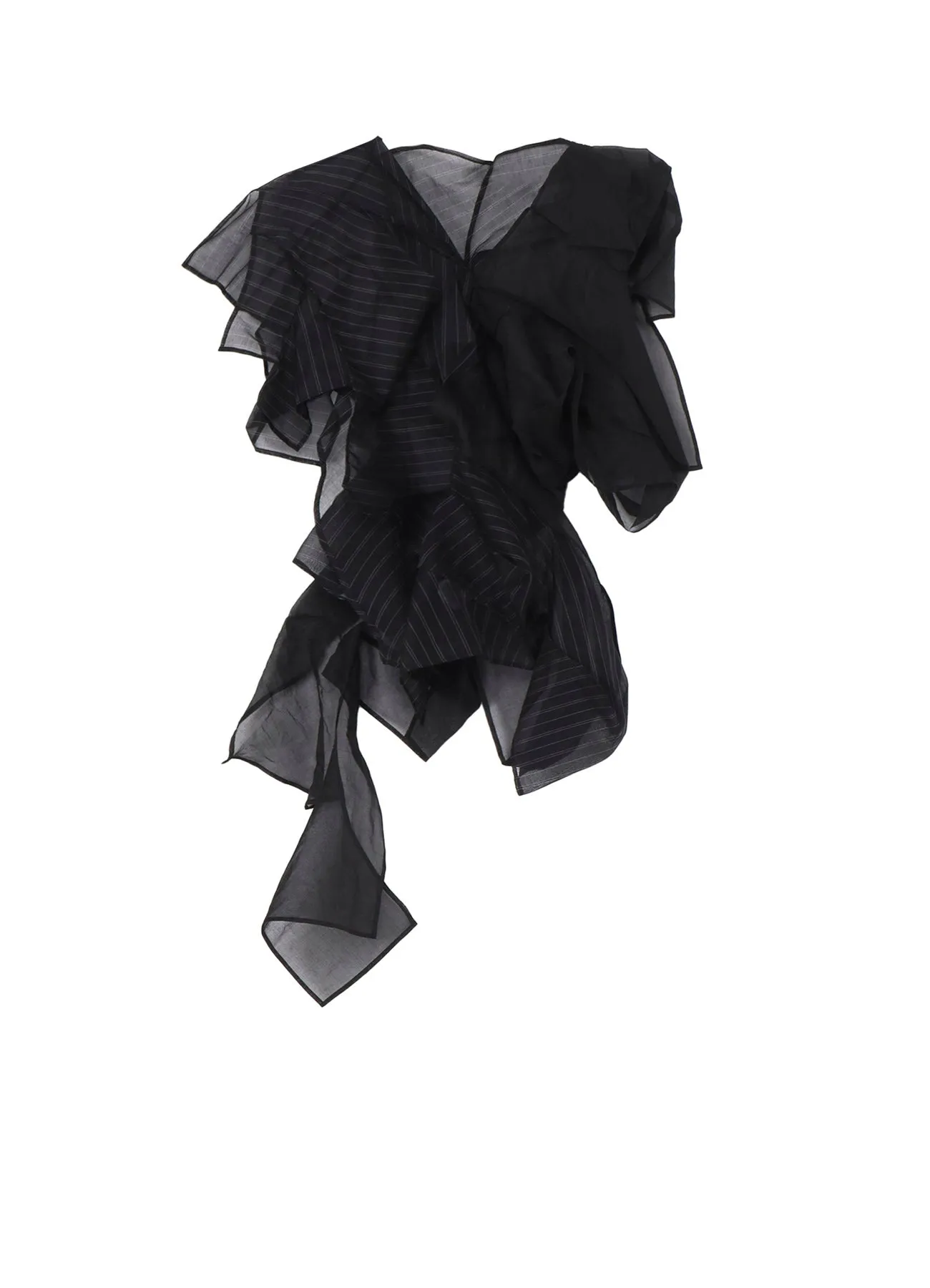 ASM DARTS 3D BLOUSE sold by Yohji Yamamoto