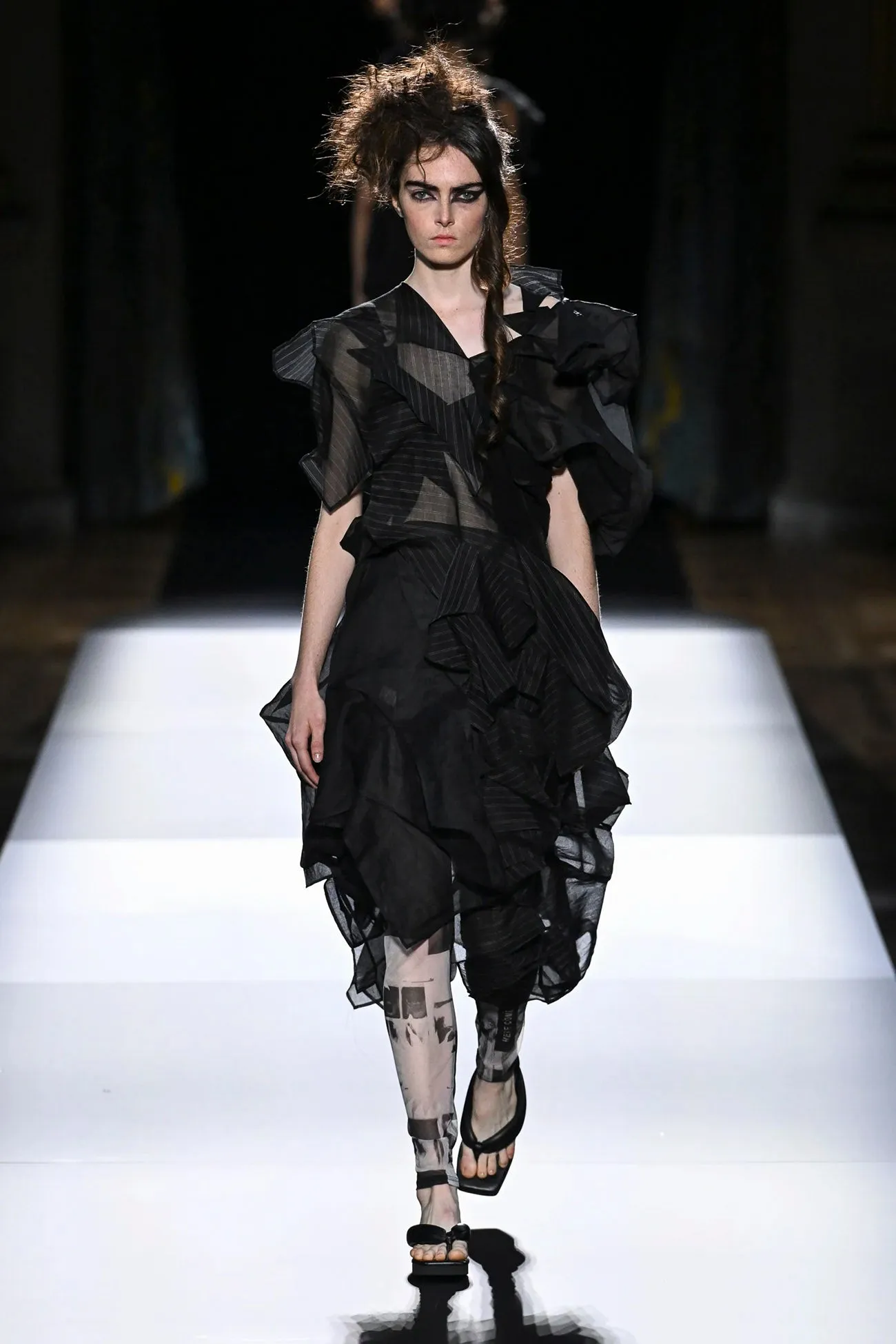 ASM DARTS 3D BLOUSE sold by Yohji Yamamoto product image thumbnail 2