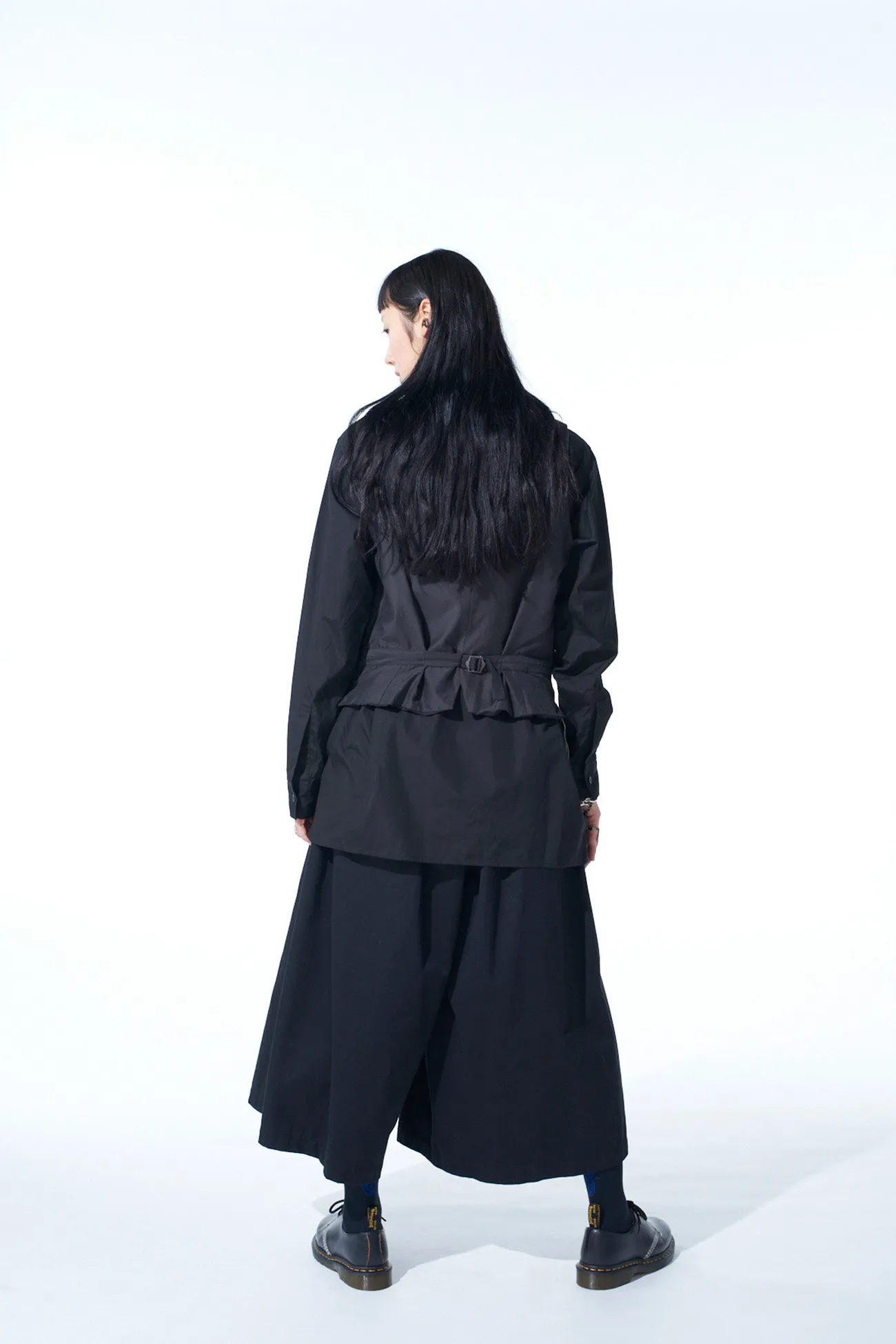 COTTON TWILL COLOR STITCHING WORK VEST sold by Yohji Yamamoto product image thumbnail 5