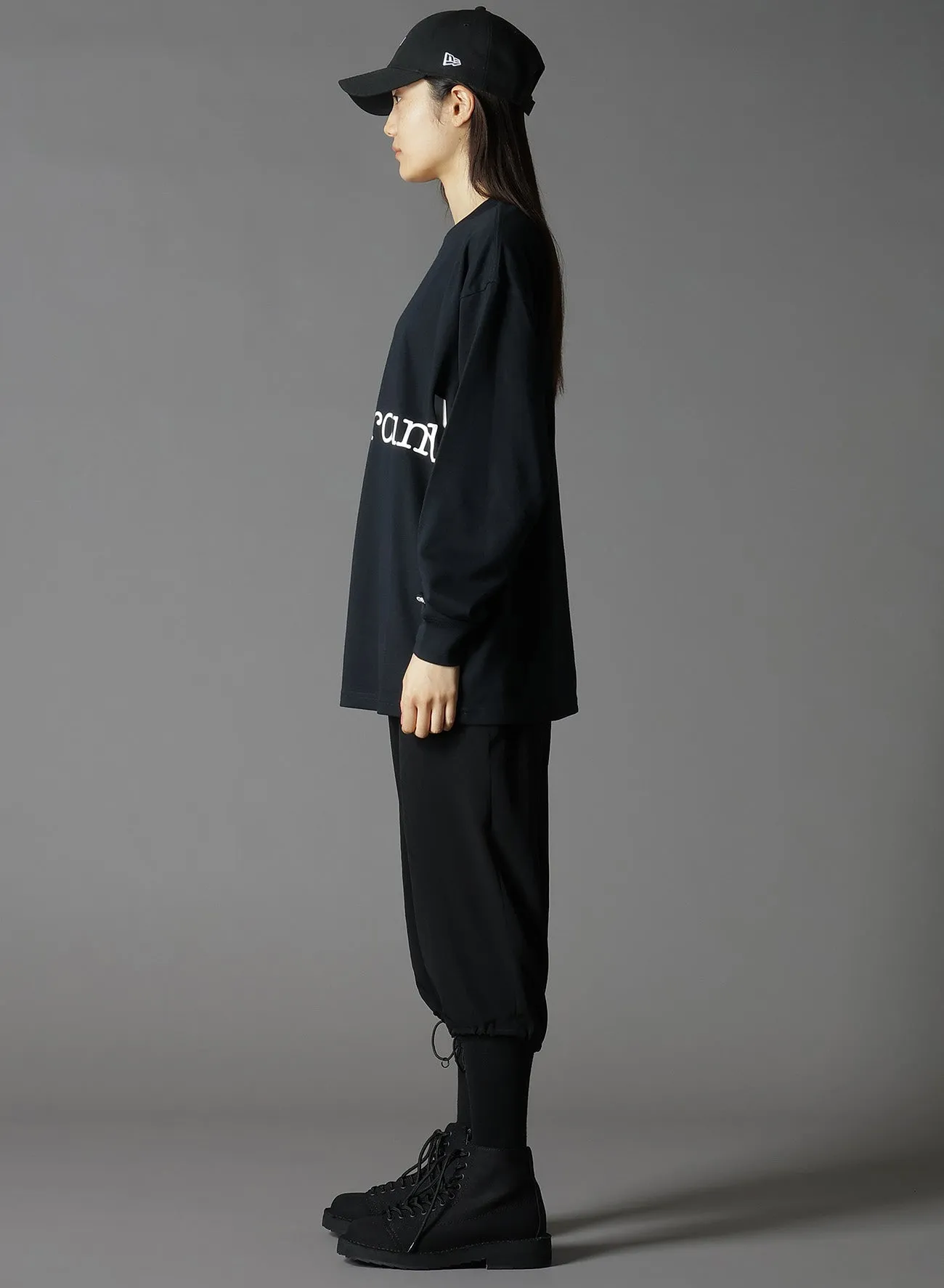 Ground Y×NEWERA® L/S OVERSIZED PERFORMANCE TEE sold by Yohji Yamamoto product image thumbnail 4