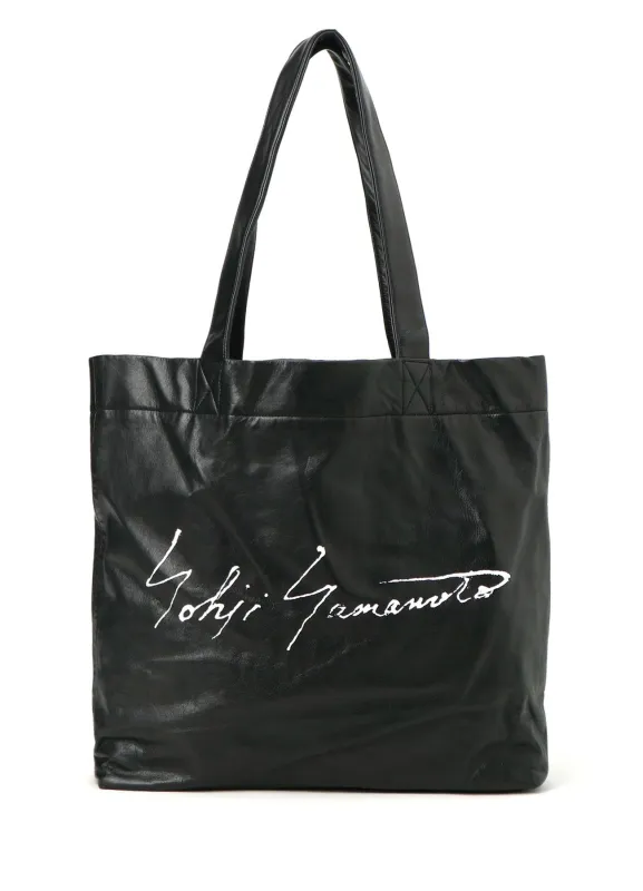 Signature tote(L) sold by Yohji Yamamoto