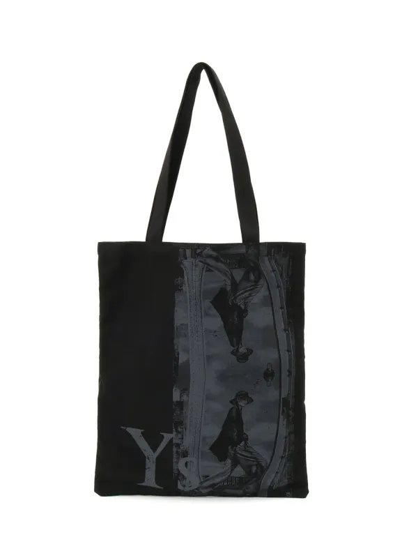 Y's × MAX VADUKUL COTTON CANVAS BAG sold by Yohji Yamamoto