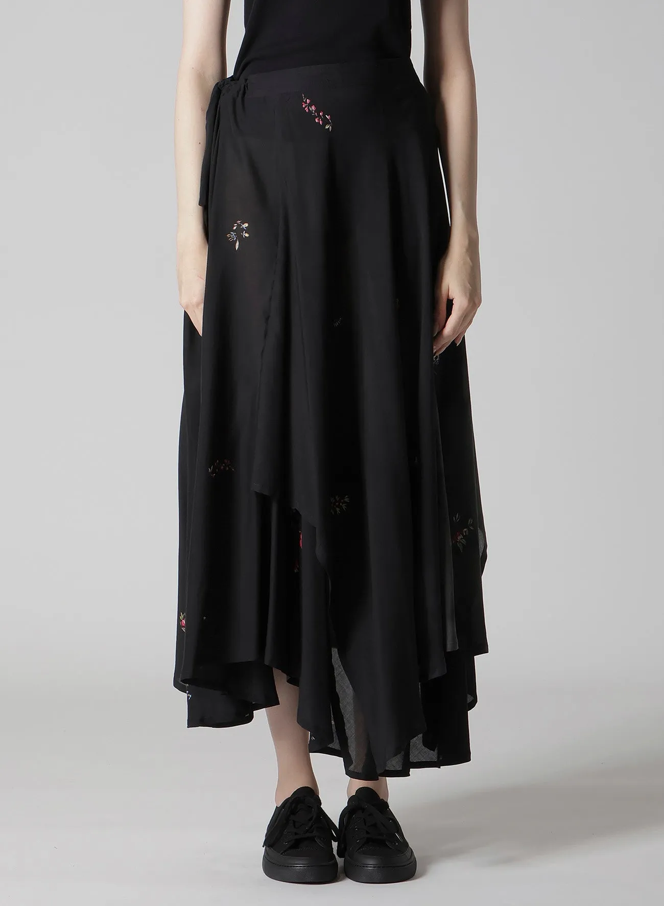 modal PT R GATHERED SKIRT sold by Yohji Yamamoto product image thumbnail 2