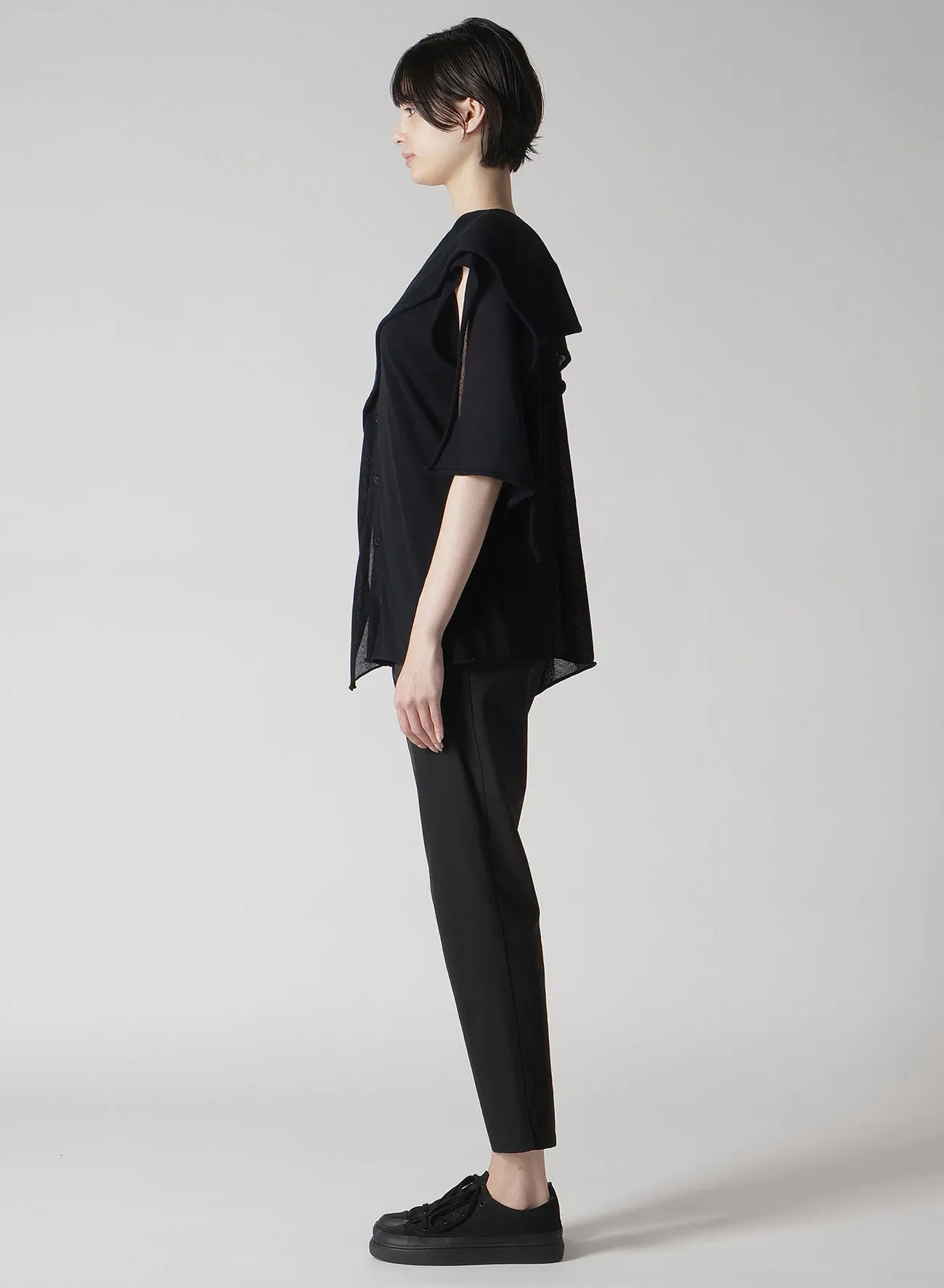 PLAIN STITCH DRAPED FRENCH SLV CD sold by Yohji Yamamoto product image thumbnail 4