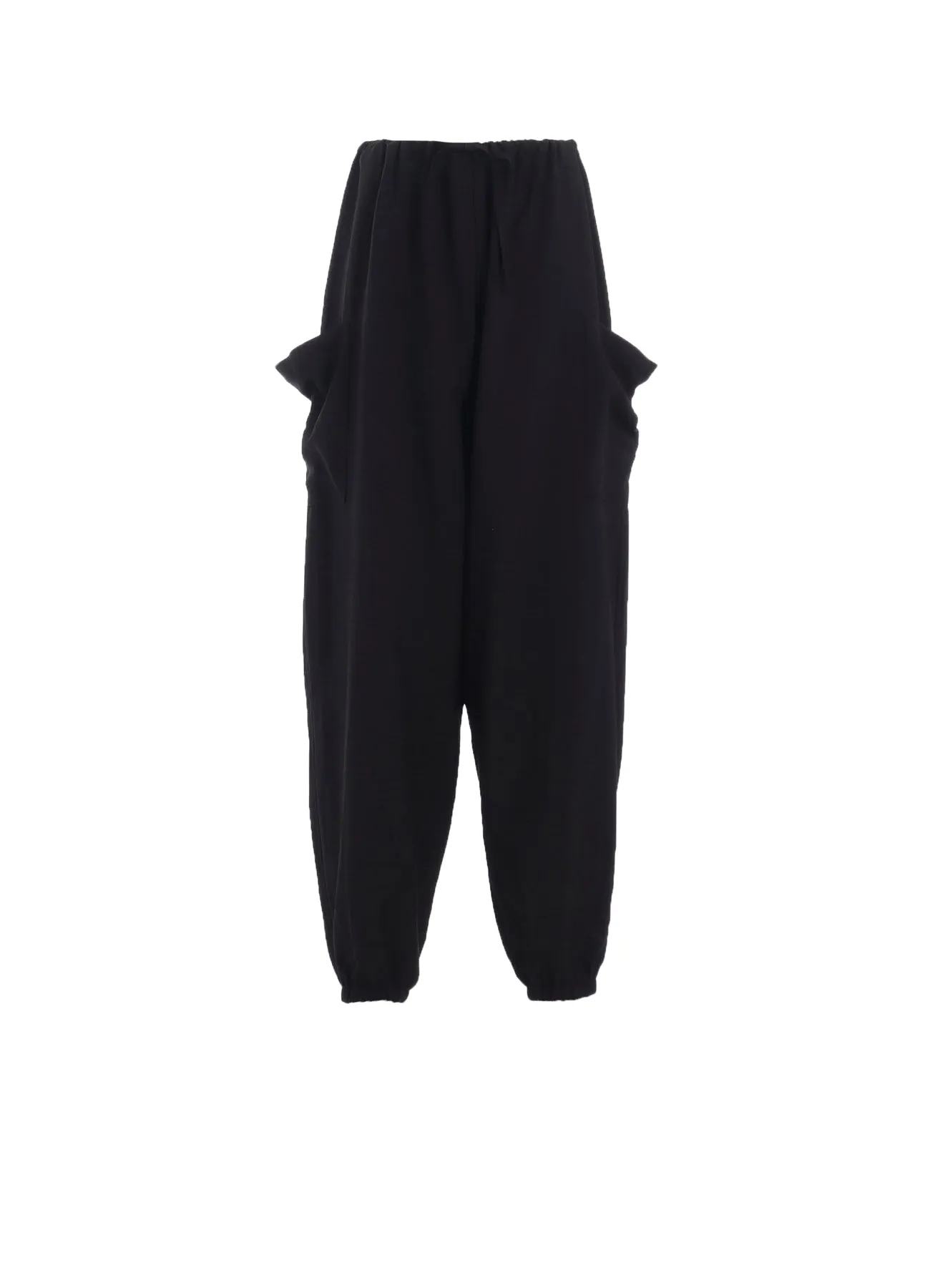 Cu/W HIGH TWISTED GABARDINE RELAXED FIT PANTS sold by Yohji Yamamoto