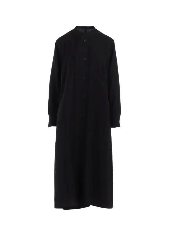 Cu/W HIGH TWISTED GABARDINE RB DRAPED DRESS sold by Yohji Yamamoto
