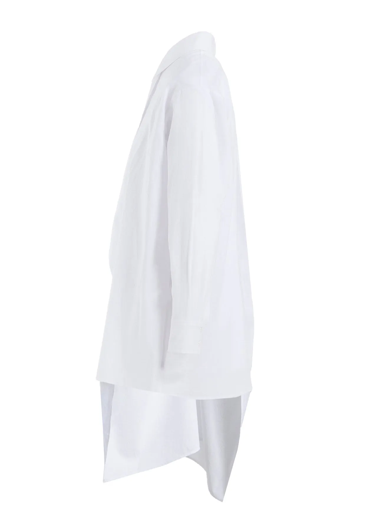 100/-KHADI L DRAPED BLOUSE sold by Yohji Yamamoto product image thumbnail 3