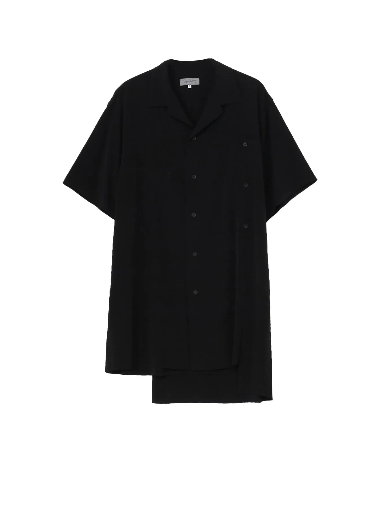 TA TUXEDO LAYERED SHORT SLEEVE BLOUSE sold by Yohji Yamamoto