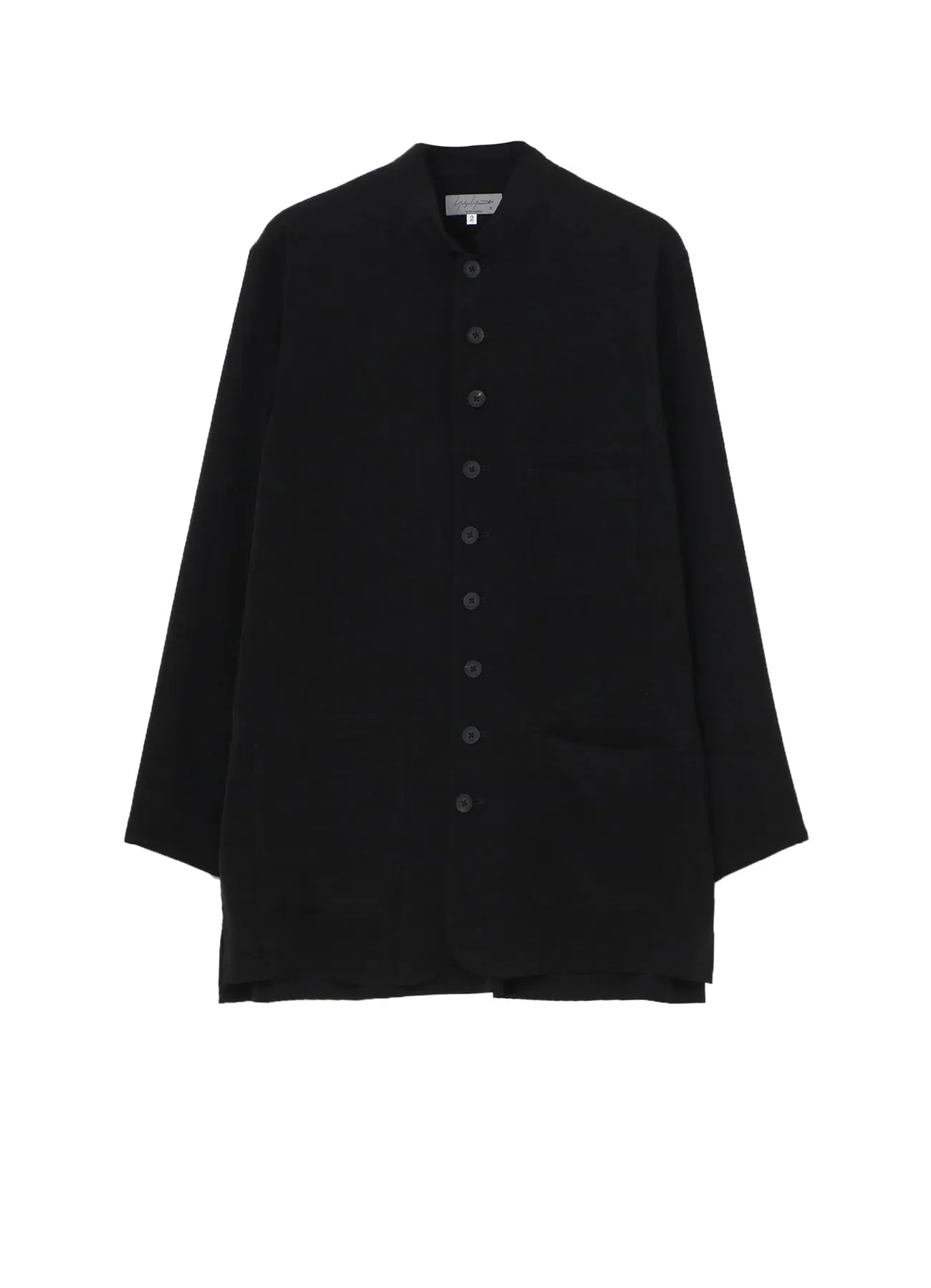 TA TUXEDO STAND COLLAR SHIRT JACKET sold by Yohji Yamamoto