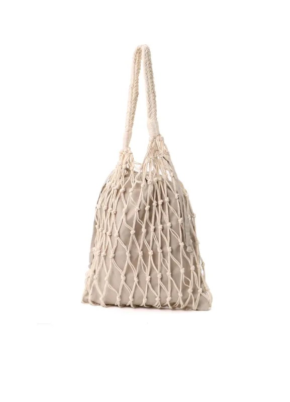 ROPE STRINGS MACRAME BAG sold by Yohji Yamamoto