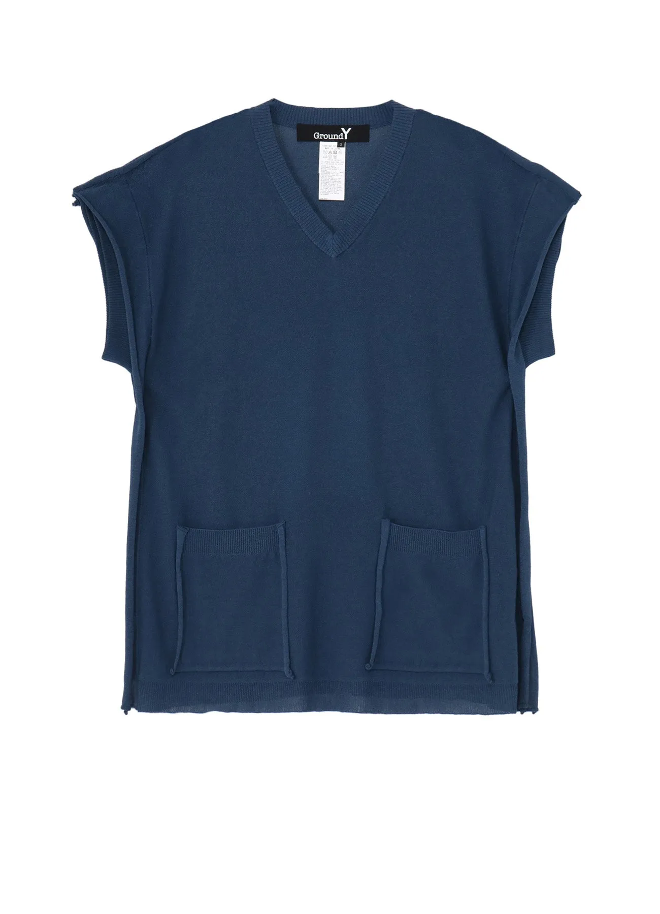 PAPER YARN V NECK KNIT sold by Yohji Yamamoto