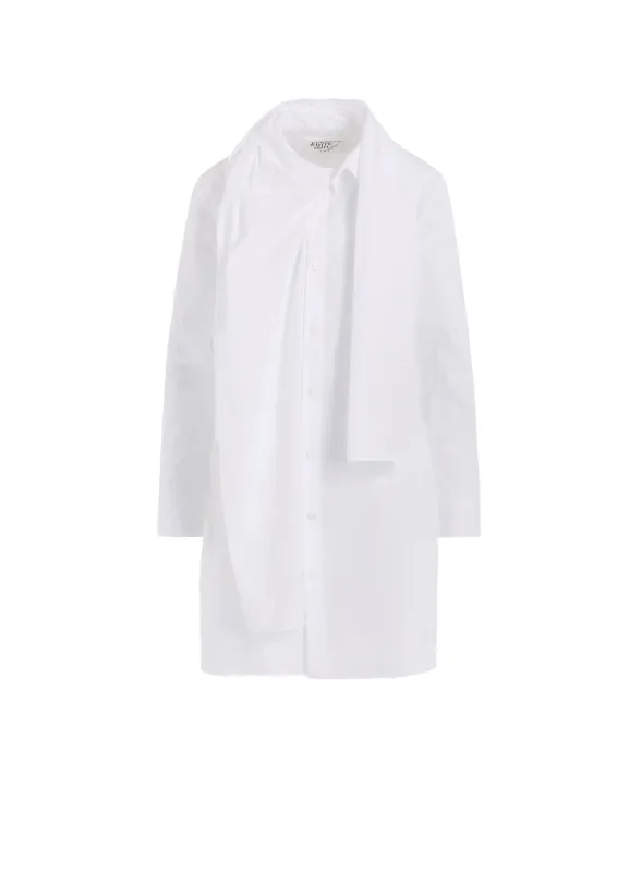 P・100/2 BROAD STOLE DETAIL SHIRT sold by Yohji Yamamoto