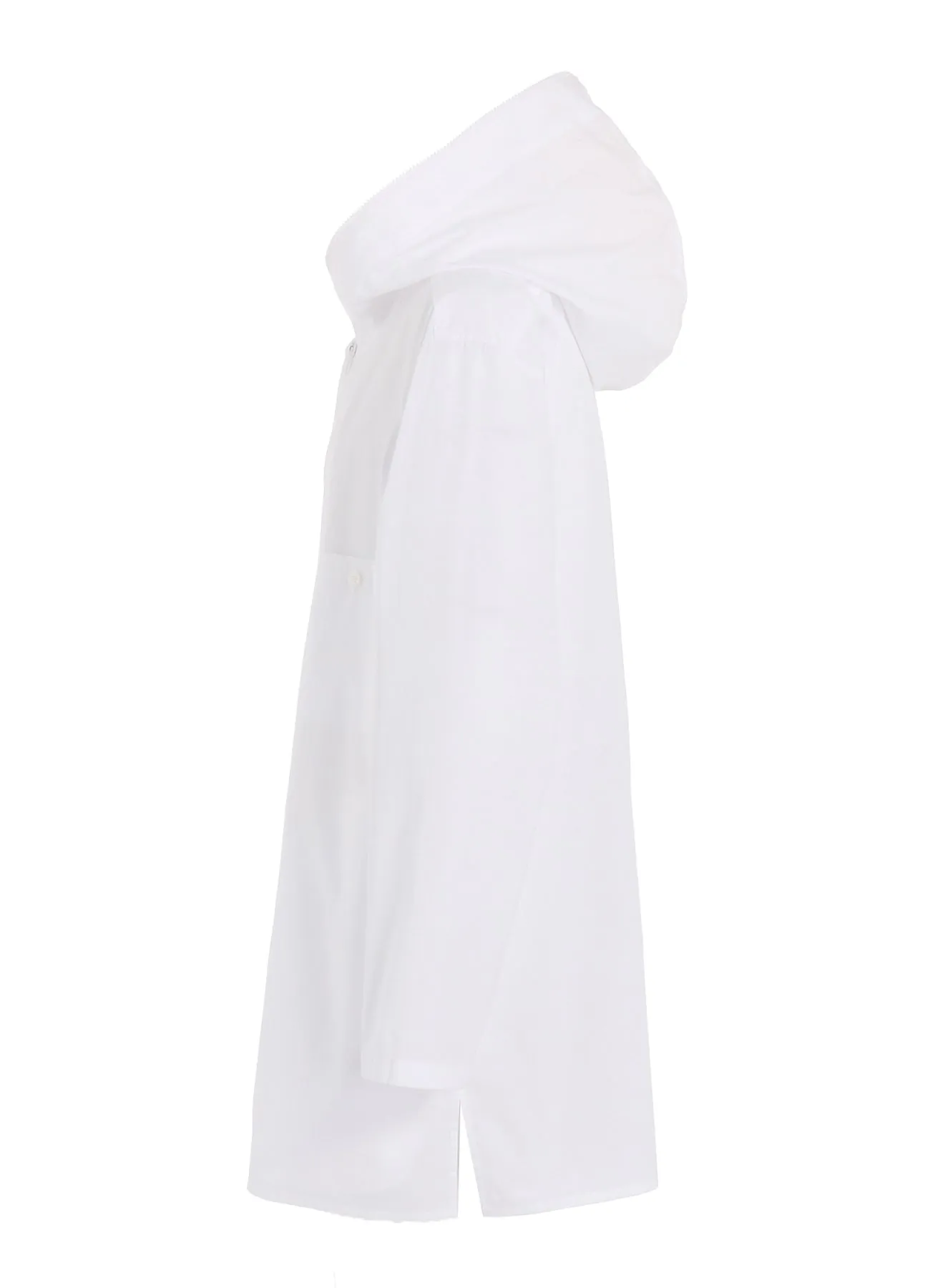 P・100/2 BROAD ZIP UP HOODIE SHIRT sold by Yohji Yamamoto product image thumbnail 3