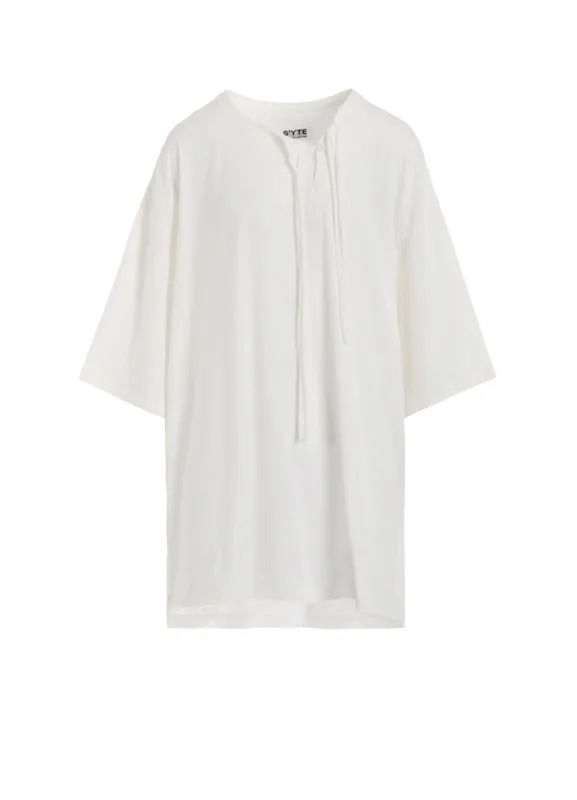 SOFT JERSEY ASYMMETRICAL SKIPPER T-SHIRT sold by Yohji Yamamoto