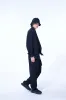 CREPE de CHINE SIde TUCK TROUSERS sold by Yohji Yamamoto
