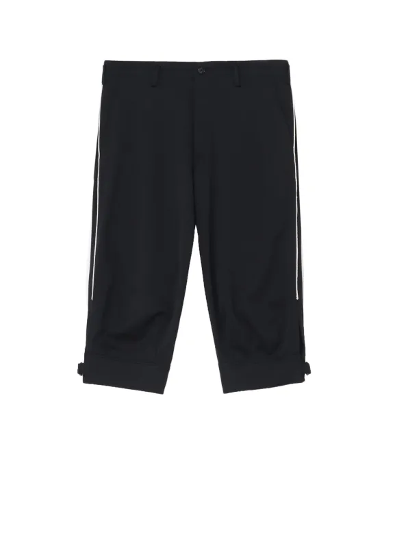 POLYESTER SMOOTH HEM BELT PANTS sold by Yohji Yamamoto