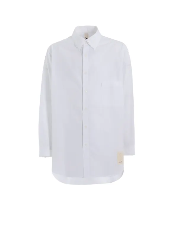 COTTON BROADCLOTH DOUBLE COLLAR SHIRT sold by Yohji Yamamoto