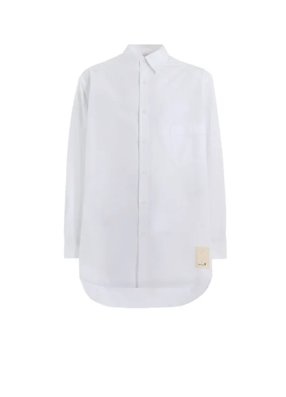 COTTON BROADCLOTH COLLAR CUT-OFF SHIRT sold by Yohji Yamamoto