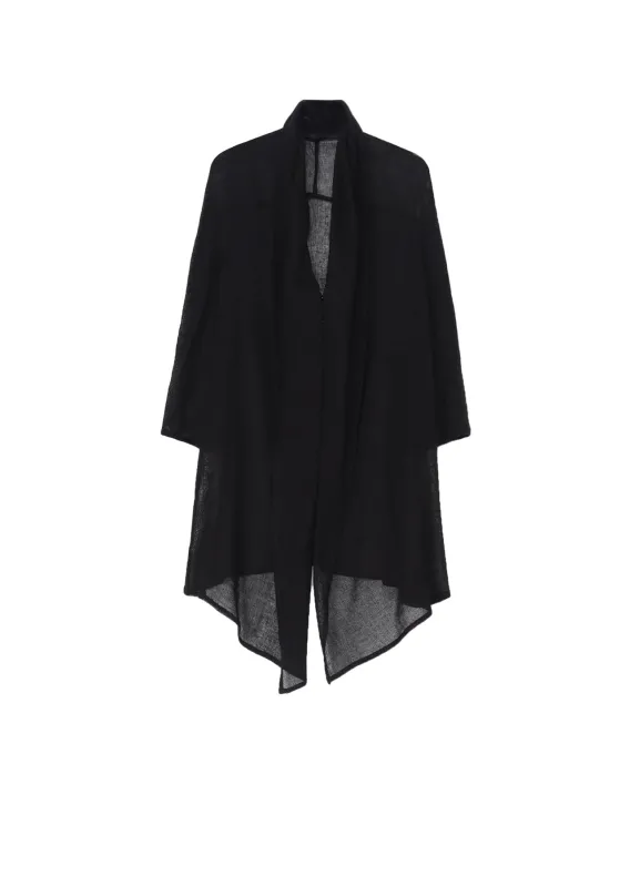LENO CLOTH SCARF JACKET made by Yohji Yamamoto