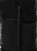 DIAMOND NET/LEATHER COMBINATION BIG POUCH sold by Yohji Yamamoto