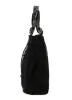 DIAMOND NET/LEATHER COMBINATION BIG POUCH sold by Yohji Yamamoto
