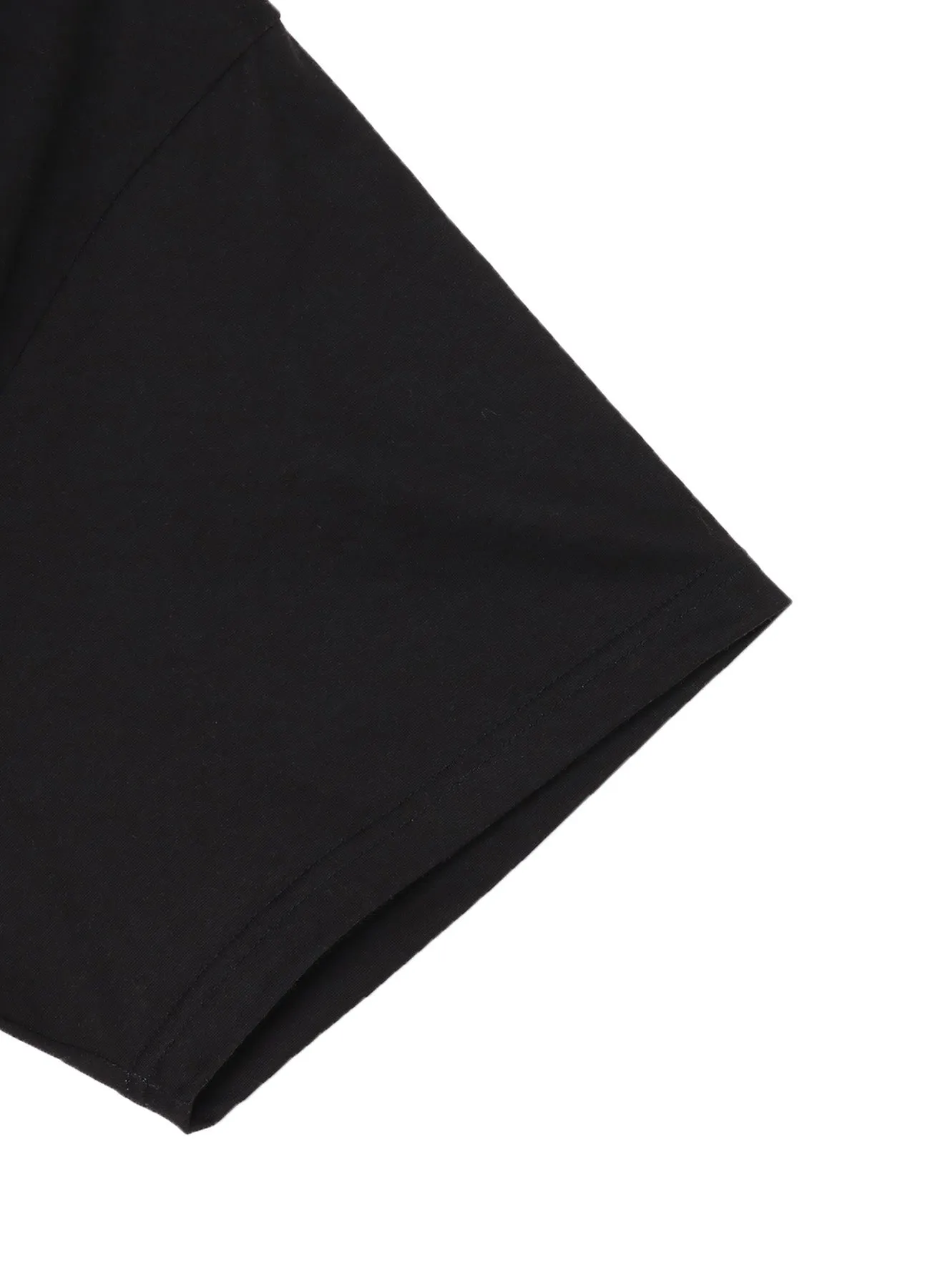 COTTON JERSEY TILE PATTERN T-SHIRT MIX TIERED T-SHIRT sold by Yohji Yamamoto product image thumbnail 5