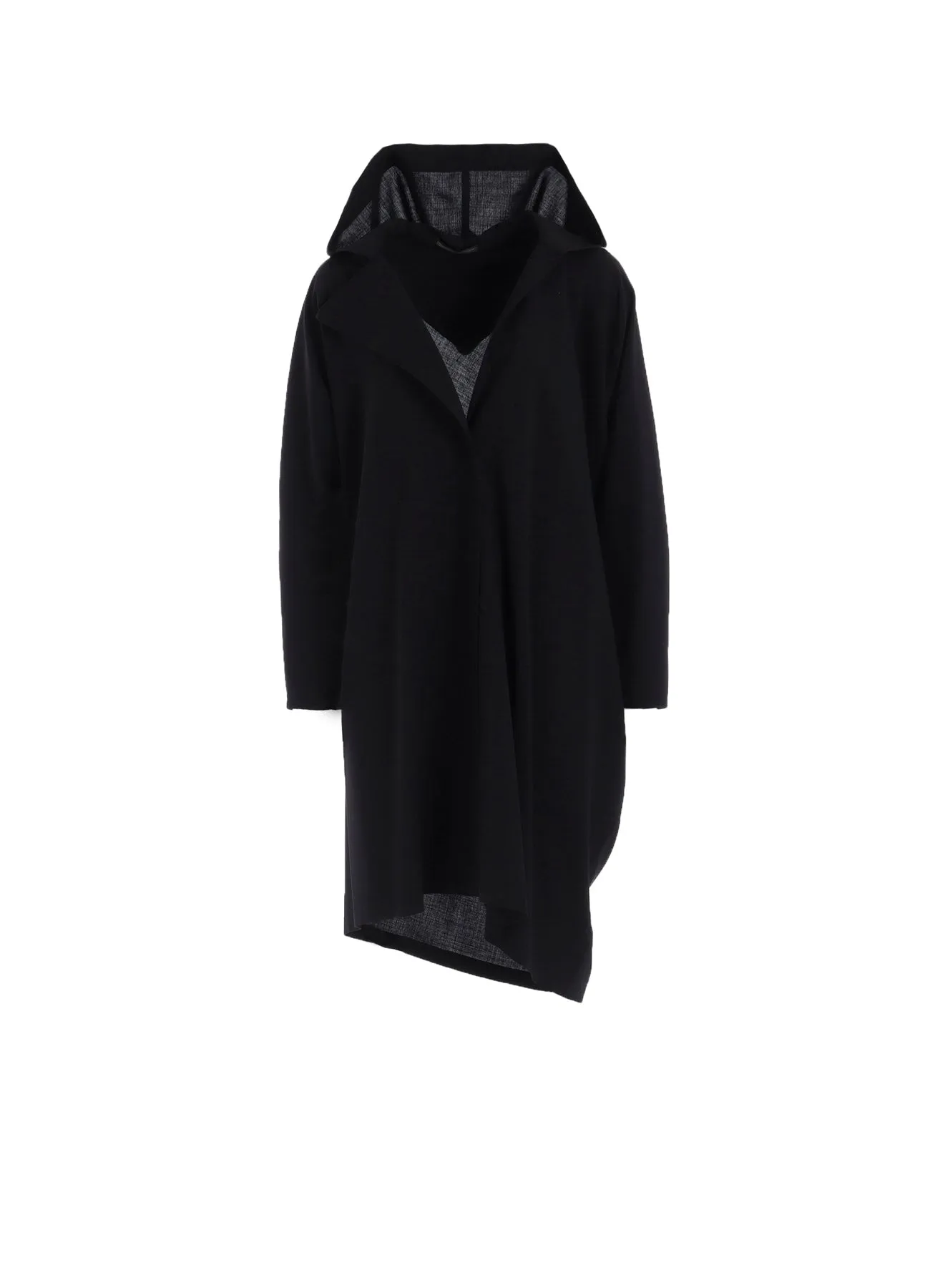 WOOL GAUZE HOOD JACKET sold by Yohji Yamamoto