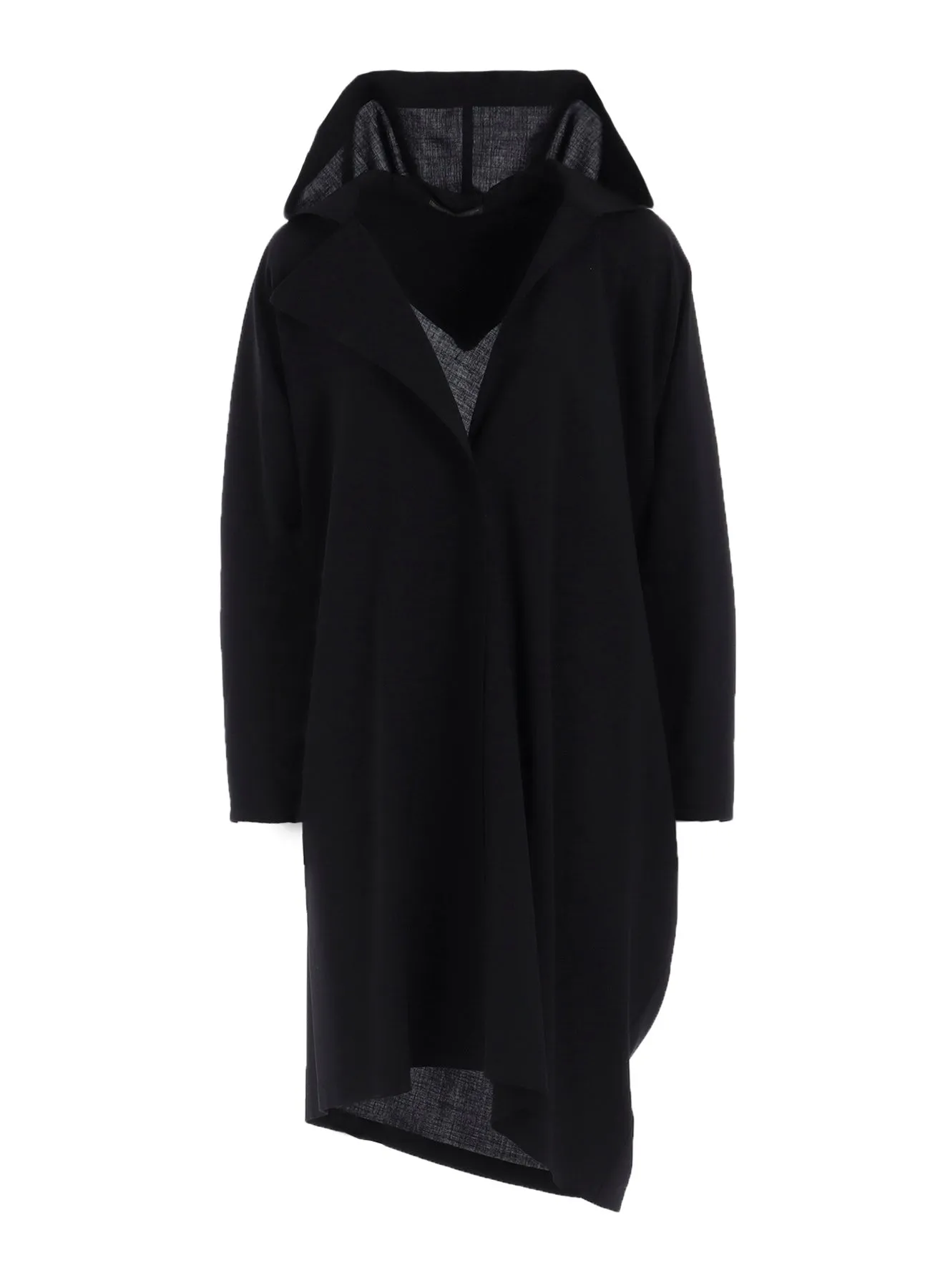 WOOL GAUZE HOOD JACKET sold by Yohji Yamamoto product image thumbnail 2