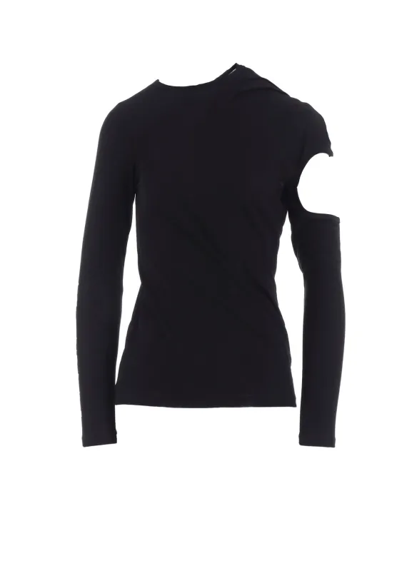 TIGHTLY TWISTED JERSRY LONG SLEEVE sold by Yohji Yamamoto
