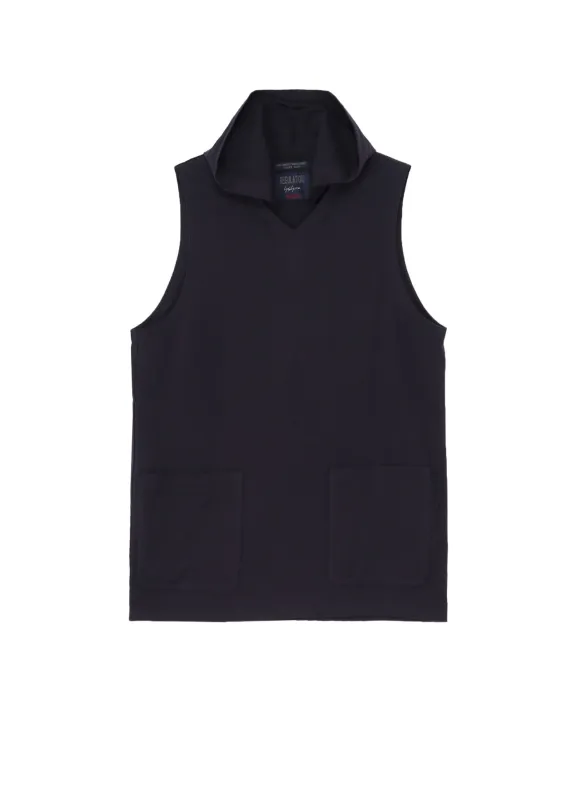 REGULATION JERSEY HOODED VEST sold by Yohji Yamamoto