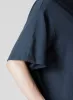 COMBED JERSEY HENRY NECK SHORT SLEEVE T sold by Yohji Yamamoto