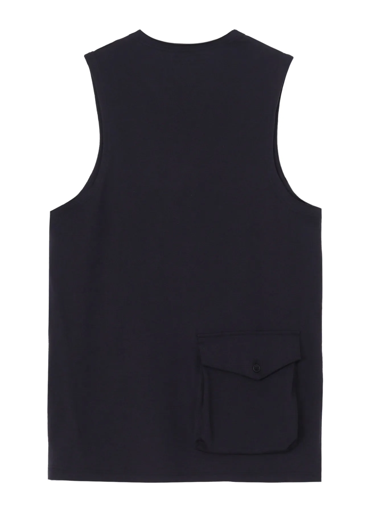 REGULATION JERSEY RELAXED FIT VEST sold by Yohji Yamamoto product image thumbnail 3