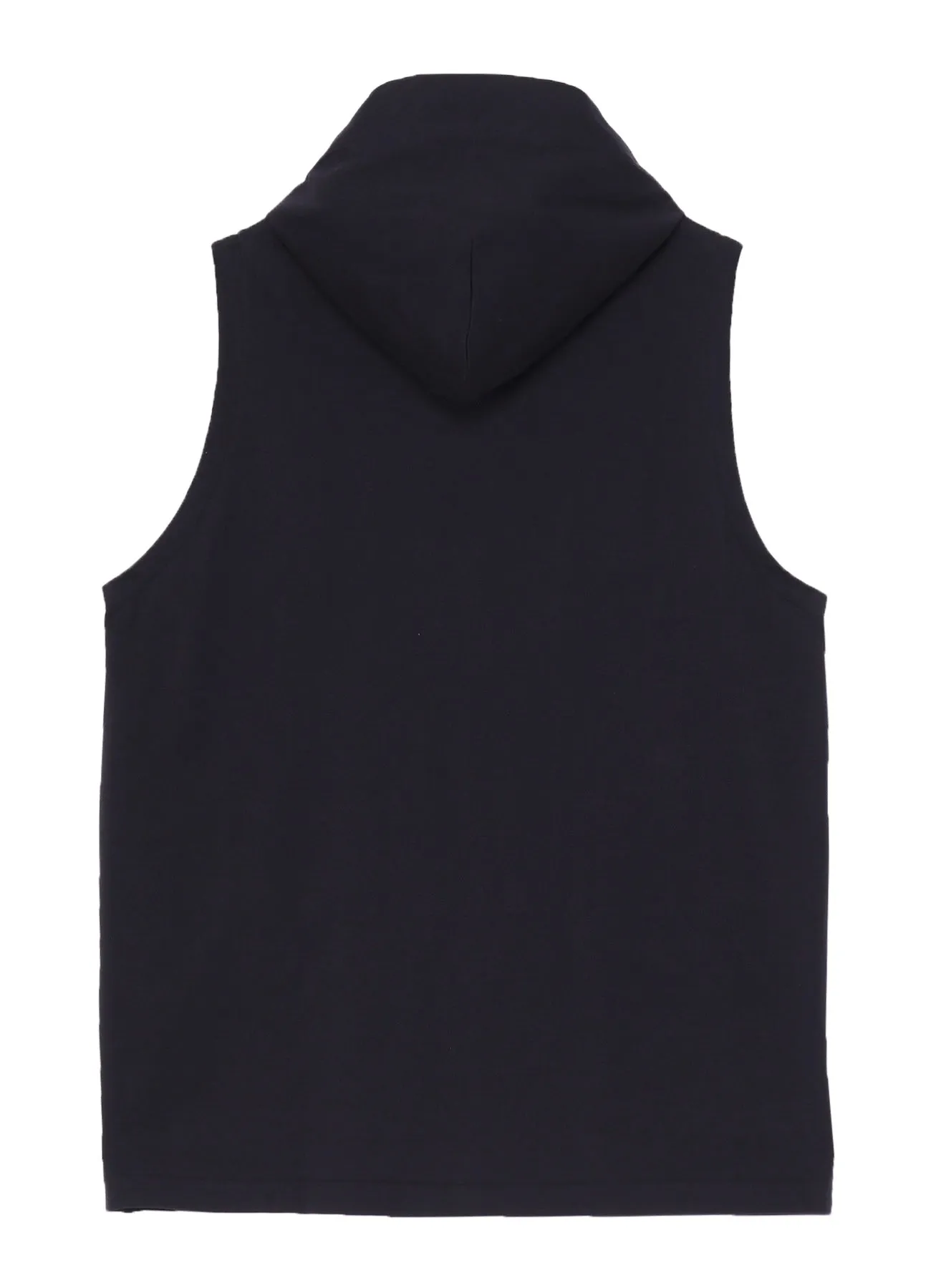 REGULATION JERSEY HOODED ZIPPER VEST sold by Yohji Yamamoto product image thumbnail 3