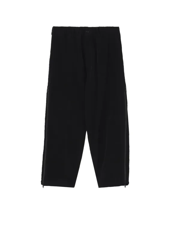 CREPE DE CHINE SIDE FASTENER PANTS sold by Yohji Yamamoto