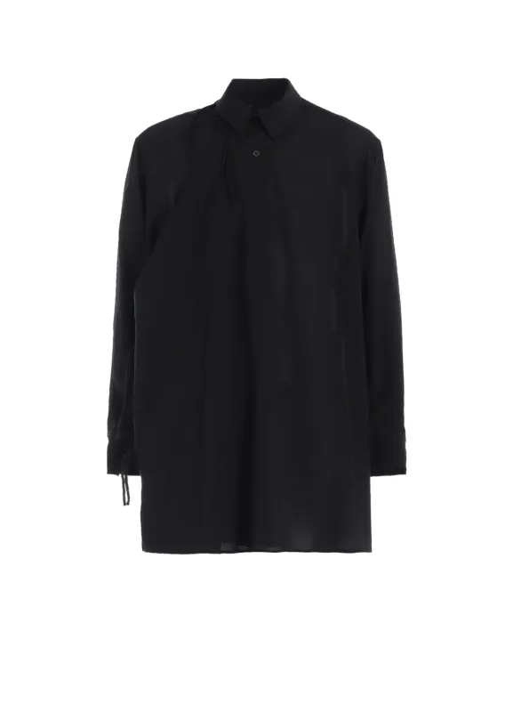 CELLULOSE LAWN CHEONGSAM  SHIRT sold by Yohji Yamamoto