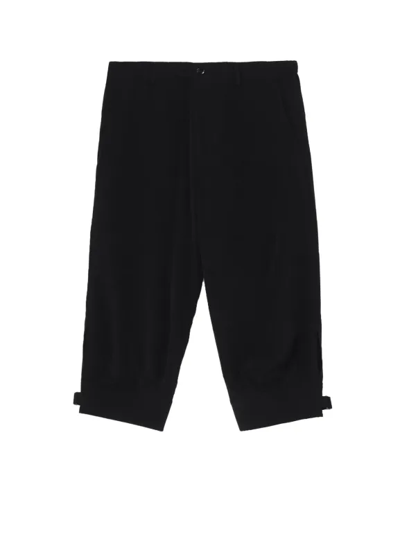 CREPE DE CHINE HEM BELT PANTS made by Yohji Yamamoto