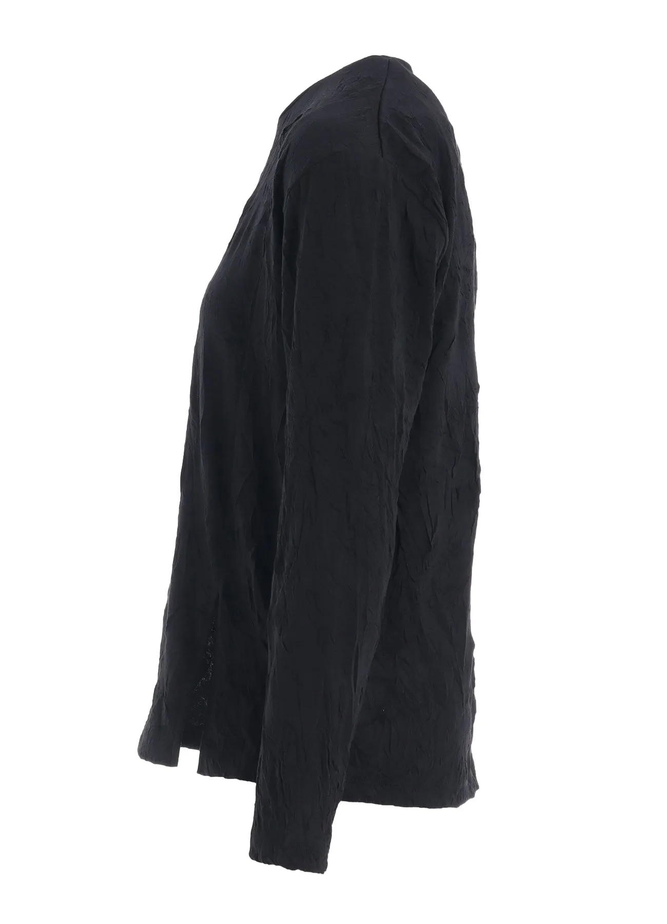 JERSEY WASHER HEM SLIT SHIRT sold by Yohji Yamamoto product image thumbnail 3