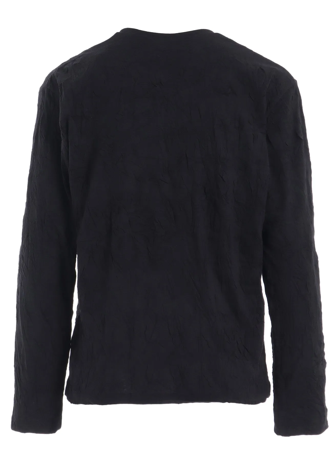 JERSEY WASHER HEM SLIT SHIRT sold by Yohji Yamamoto product image thumbnail 4