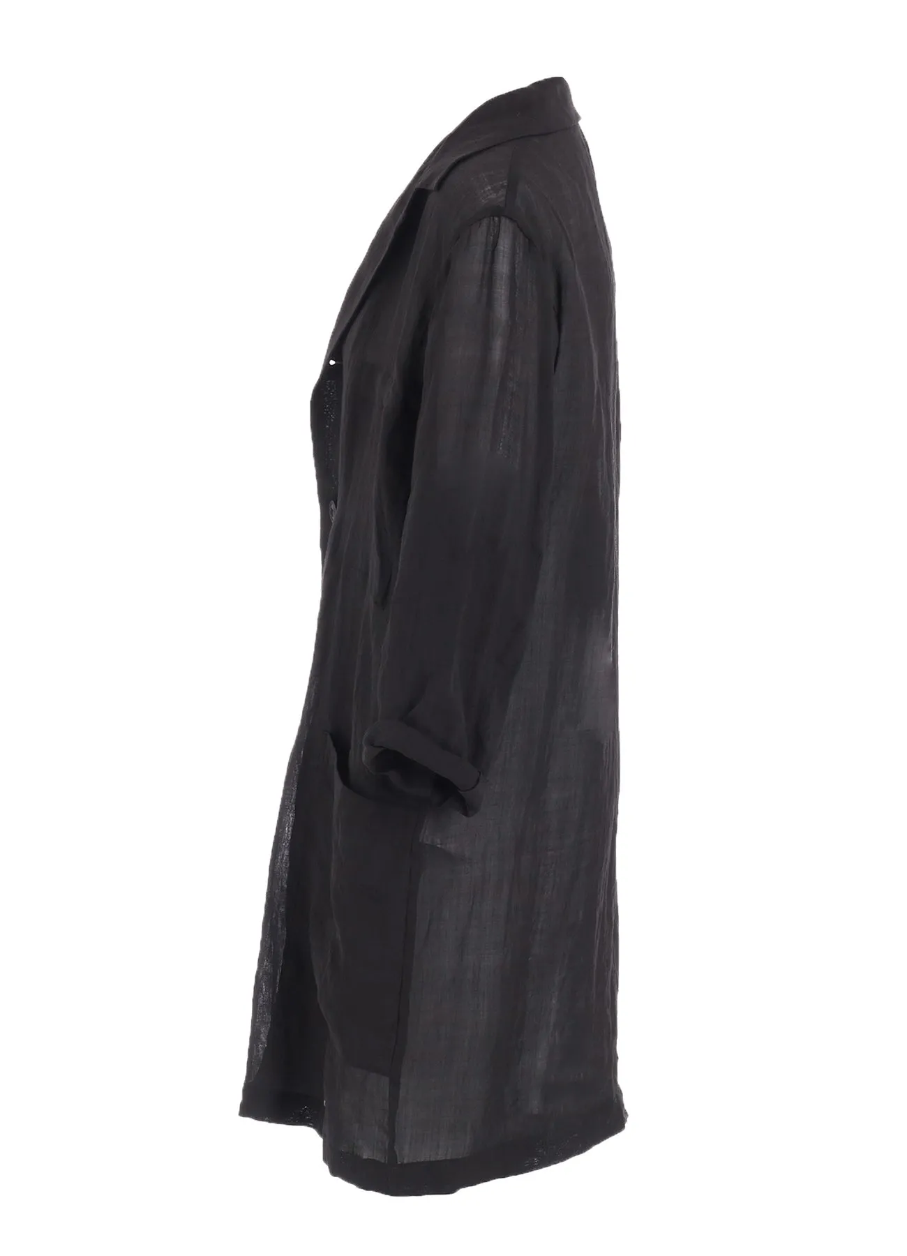 RAMIE LAWN 3/4 SLEEVE JACKET sold by Yohji Yamamoto product image thumbnail 3