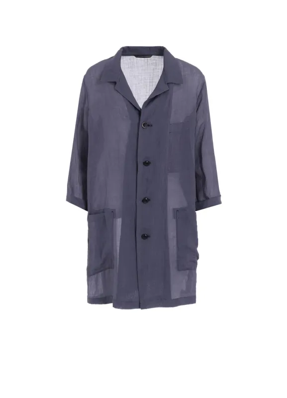 RAMIE LAWN 3/4 SLEEVE JACKET sold by Yohji Yamamoto