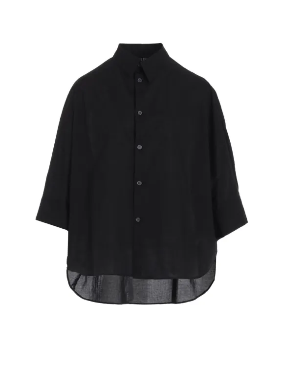 COTTON LAWN CAPE BLOUSE sold by Yohji Yamamoto