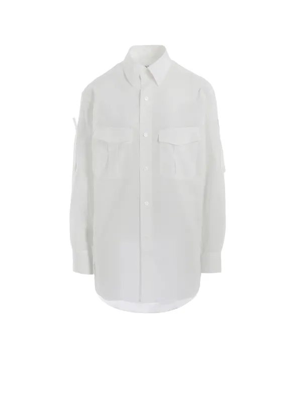 COTTON LAWN DOUBLE POCKET BLOUSE sold by Yohji Yamamoto
