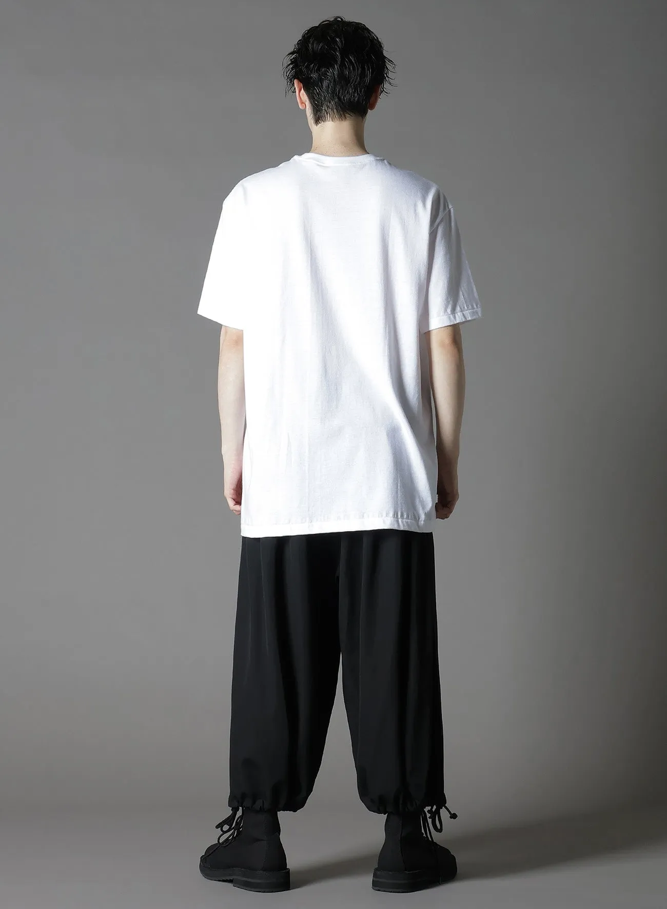 COTTON JERSEY CROW T-SHIRT sold by Yohji Yamamoto product image thumbnail 5