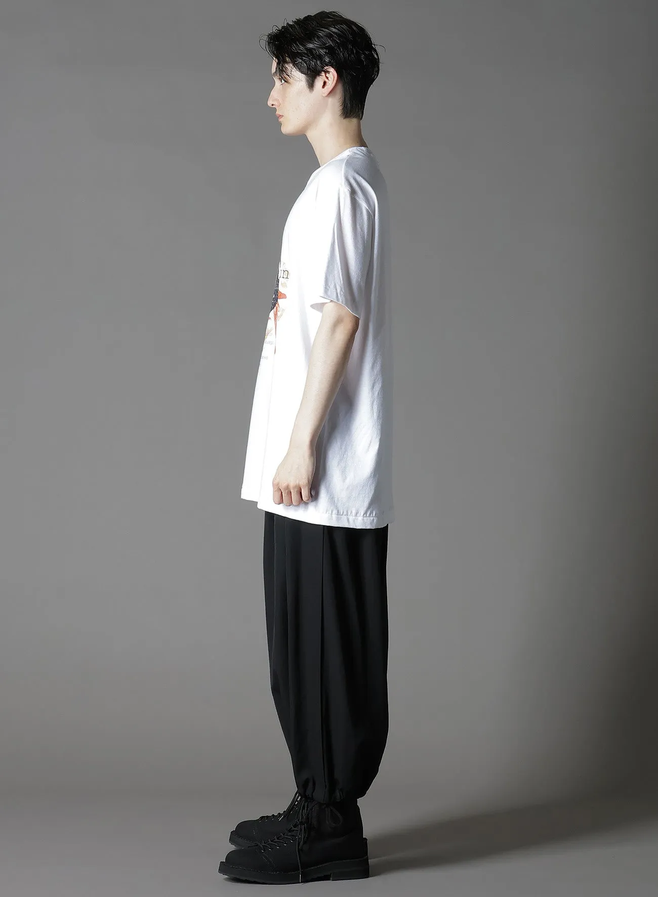 COTTON JERSEY CROW T-SHIRT sold by Yohji Yamamoto product image thumbnail 4
