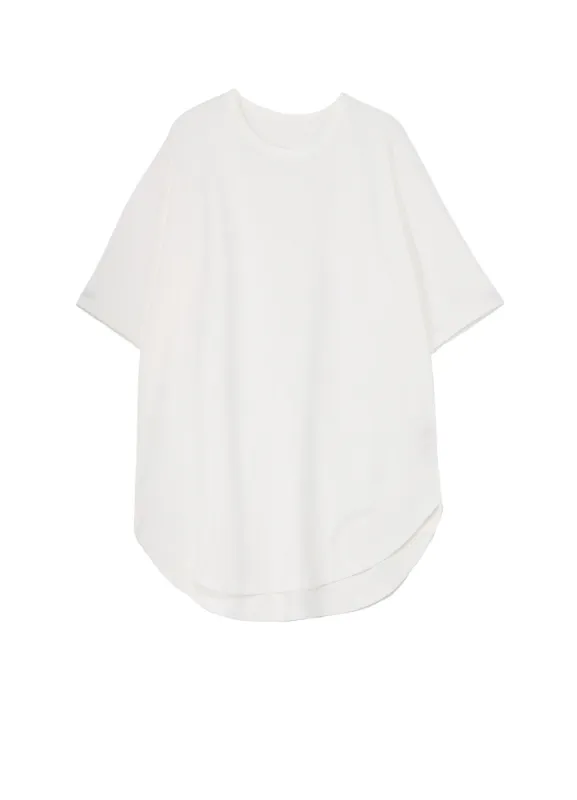 COTTON JERSEY HEM ROUND JUMBO T-SHIRT SHORT SLEEVES sold by Yohji Yamamoto