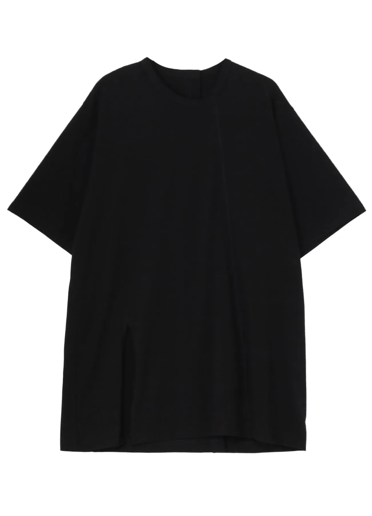 COTTON JERSEY TUCKED JUMBO T-SHIRT SHORT SLEEVES sold by Yohji Yamamoto product image thumbnail 2