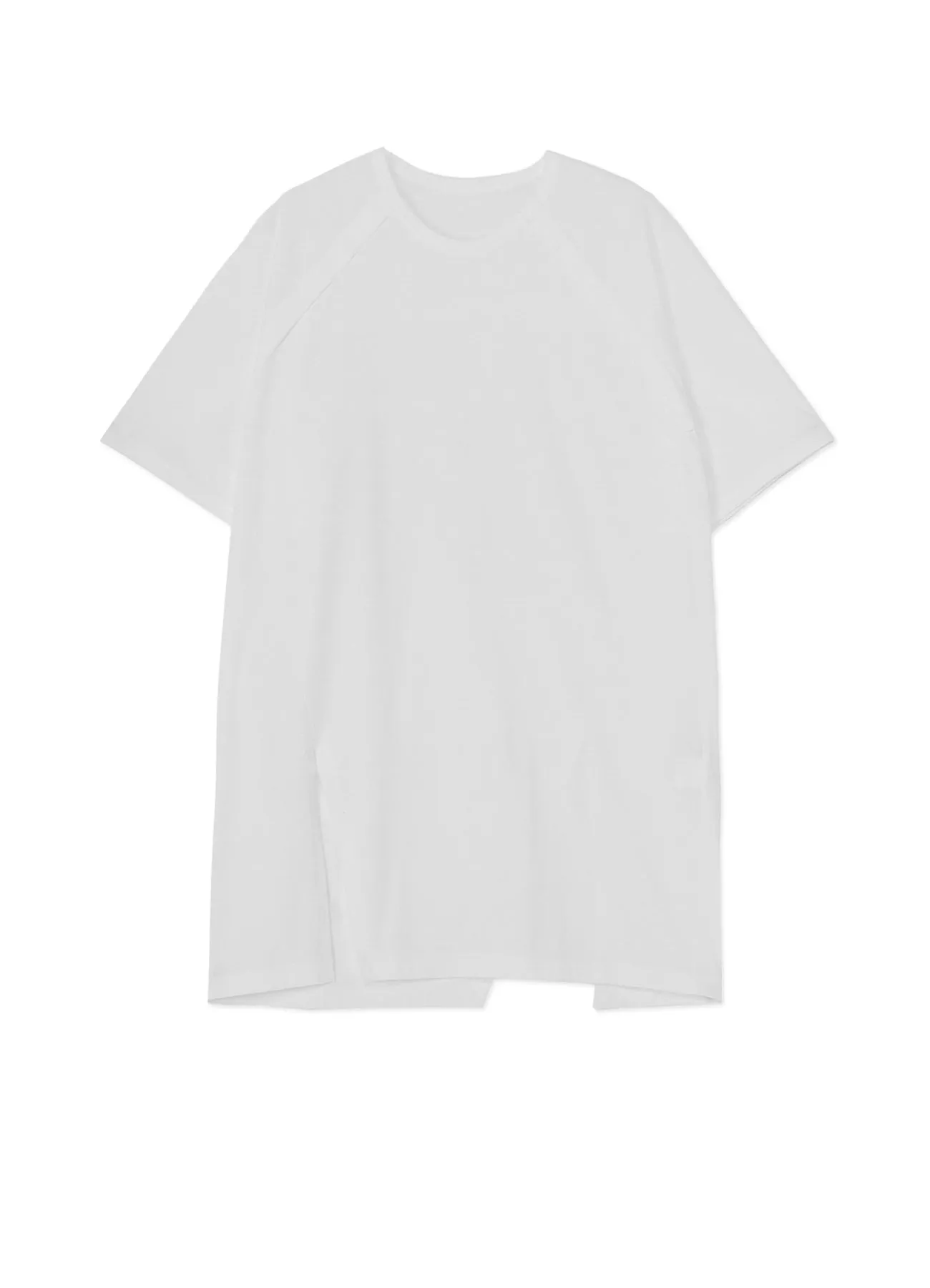 COTTON JERSEY FRONT RAGLAN SLIT T-SHIRT SHORT SLEEVES sold by Yohji Yamamoto